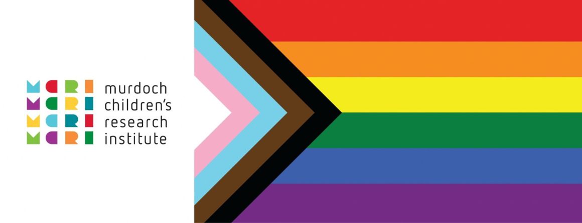 Murdoch Children's LGBTQI+ flag