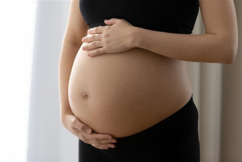 Pregnant stomach