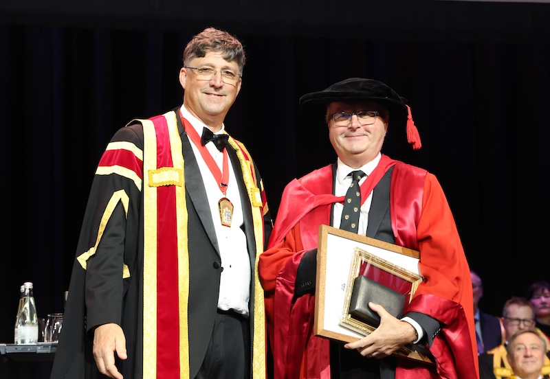 Professors Andrew Davidson and Dave Story