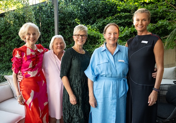  Members of MCRI’s Council of Ambassadors The Hon Dame Quentine Bryce AD CVO, Paula Fox AO, Director Kathryn North AC, Frances Underwood AM and Chair Sarah Murdoch.