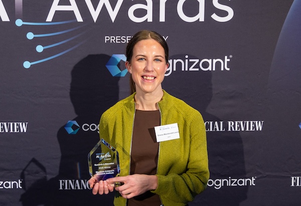 AI Awards winner Emma MacDonald-Laurs