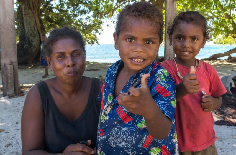 Solomon island family